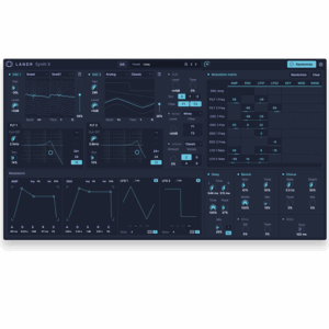 LANDR Synth X box shot
