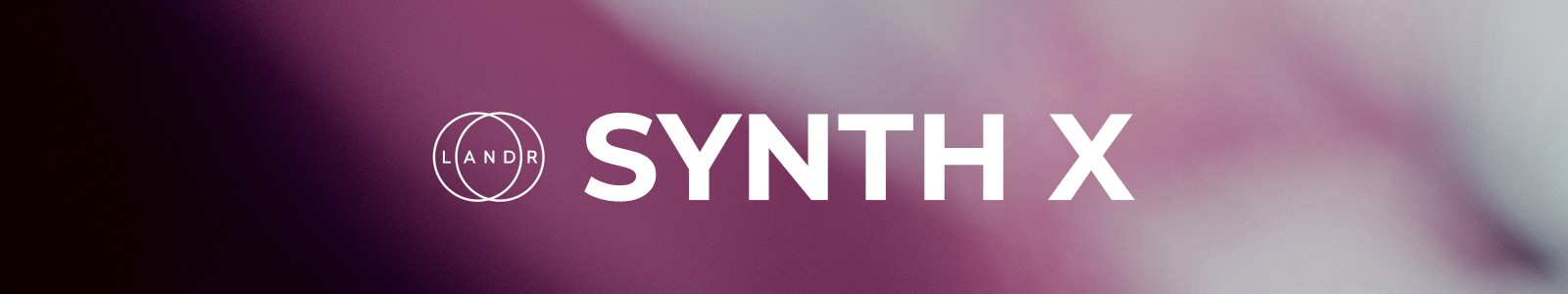 LANDR Synth X header