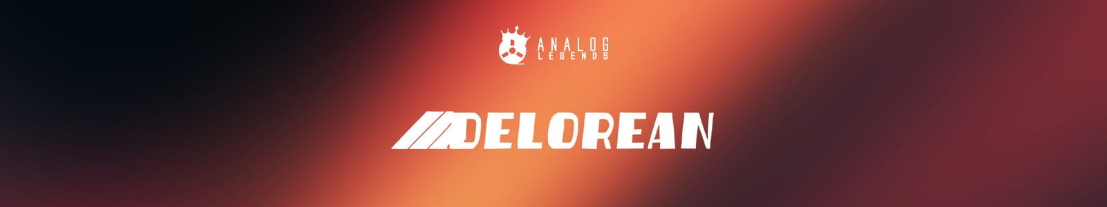 Analog Legends Delorean Header