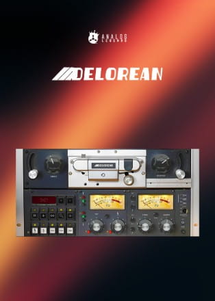 Analog Legends Delorean Poster