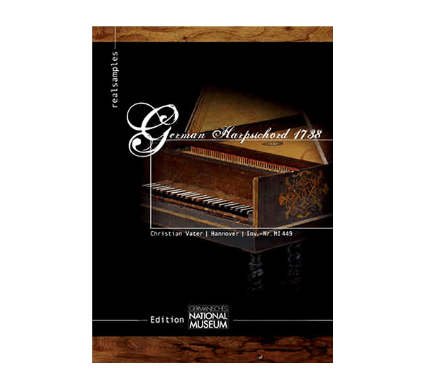 Realsamples German Harpsichord Website Box Shot