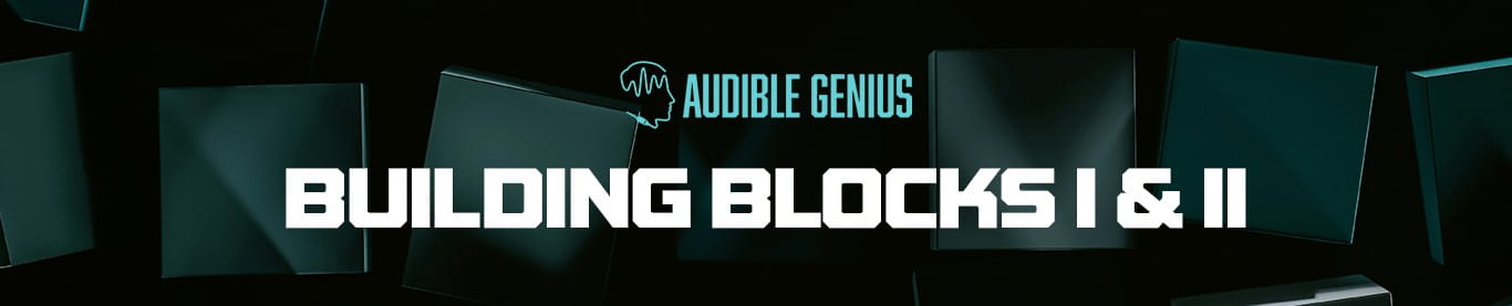 Audible Genius Building Blocks header