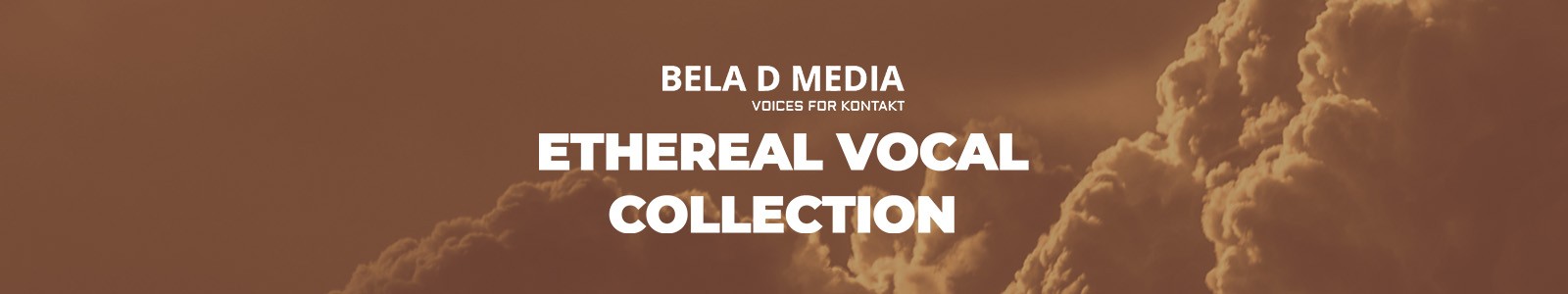 Bela D Media Ethereal Vocal Collection Website Header
