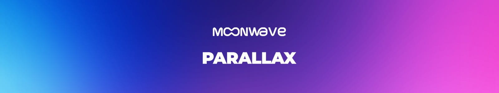 Moonwave Parallax Website Header
