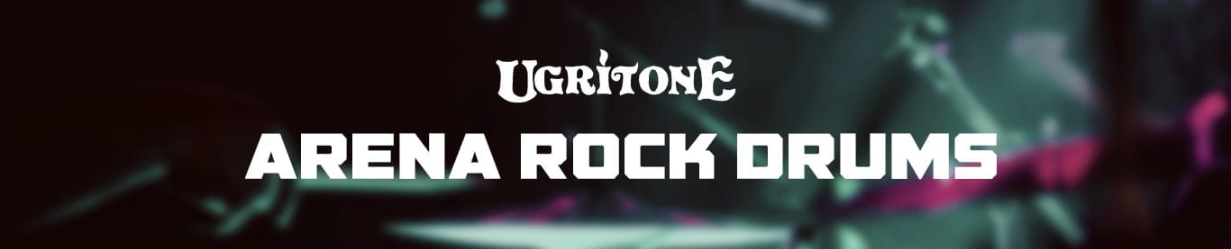 Ugritone Arena Rock Drums header