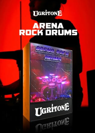 Ugritone Arena Rock Drums poster