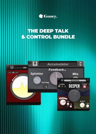 Gooey Audio The Deep Talk & Control Bundle Website Poster