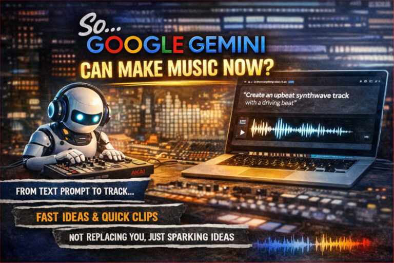 Google Gemini Can Make Music Now Are You Afraid?