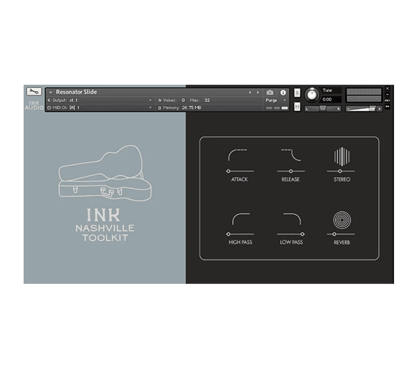 Ink Audio Nashville Toolkit Website Box Shot