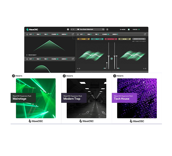 WaveOsc + Expansion Bundle Website Box Shot