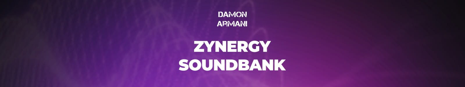 Damon Armani Zynergy Soundbank Website Header