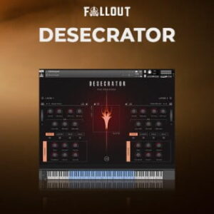 Fallout Music Group Desecrator poster