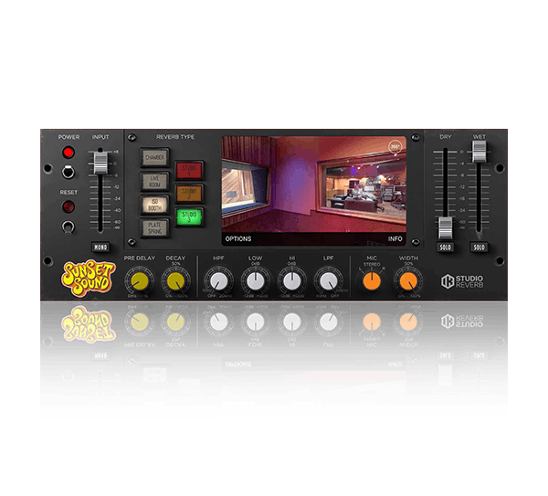 IK Multimedia Sunset Sound Studio Reverb box