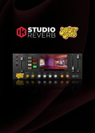IK Multimedia Sunset Sound Studio Reverb poster