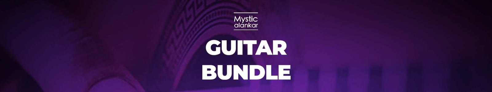 Mystic Alankar Guitar Bundle Website Header