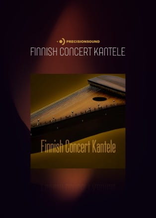 Percision Sound Finnish Concert Kantele poster