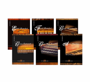 Real Samples Gorgeous Harpsichords Website Box Shot