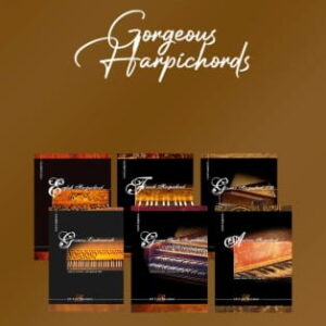 Real Samples Gorgeous Harpsichords Website Poster