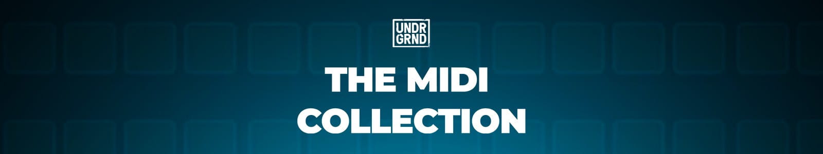 UNDRGRND The MIDI Collection Website Header