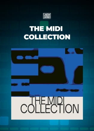 UNDRGRND The MIDI Collection Website Poster