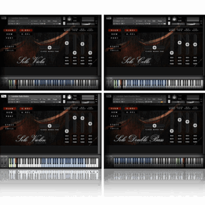 Aria Sounds LSS Solo Strings Bundle box shot