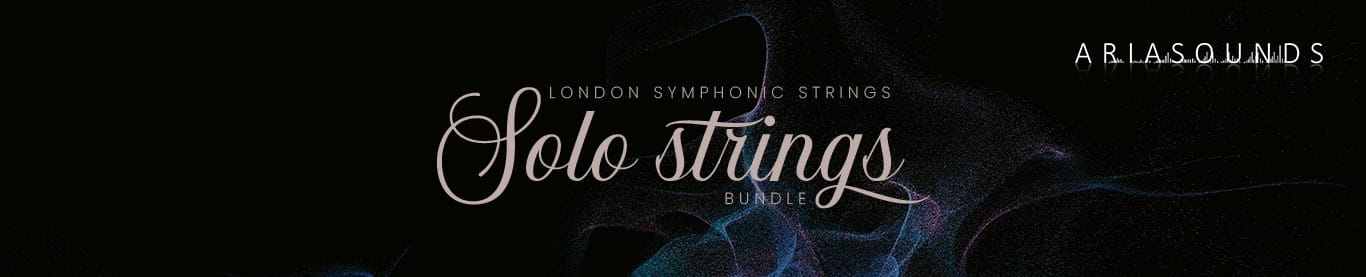 Aria Sounds LSS Solo Strings Bundle header