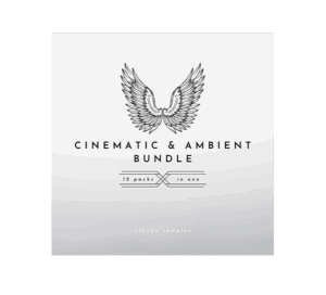 Cloudy Samples Cinematic & Ambient Bundle Website Box Shot
