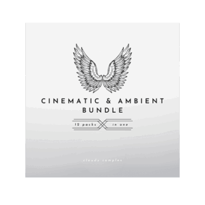 Cloudy Samples Cinematic & Ambient Bundle Website Box Shot