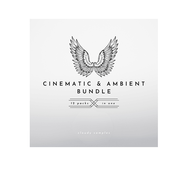 Cloudy Samples Cinematic & Ambient Bundle Website Box Shot