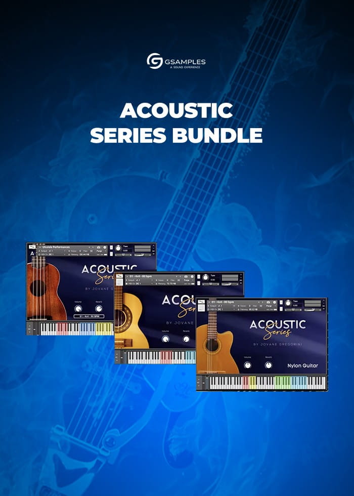 GSamples Acoustic Series Bundle Website Poster