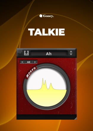 Gooey Audio Talkie Website Poster