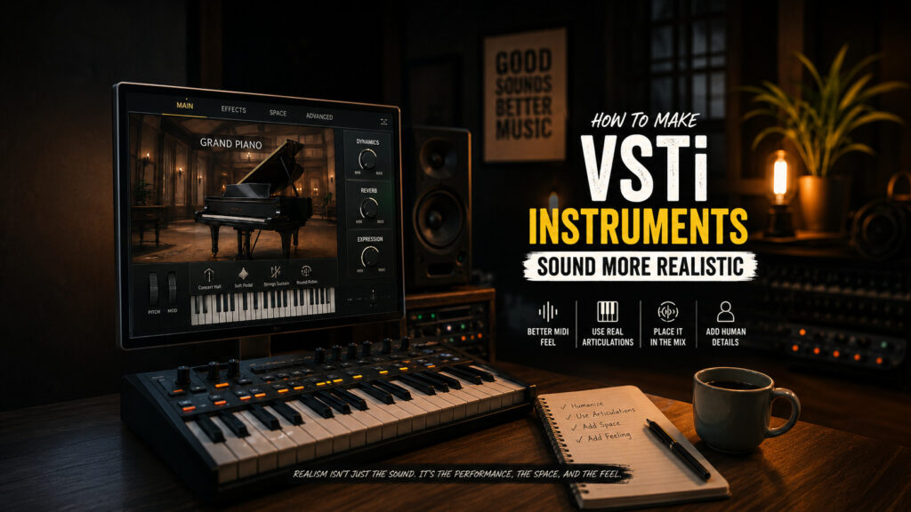 Make VSTi Instruments Sound Realistic