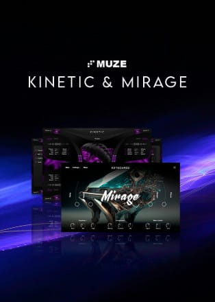Muze Kinetic+Mirage poster