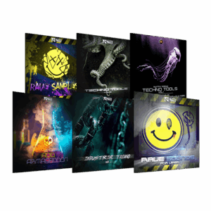 Nutty Traxx Rave & Techno Bundle Website Box Shot