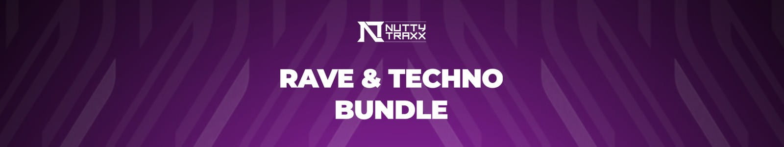Nutty Traxx Rave & Techno Bundle Website Header