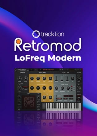 Tracktion Retromod poster