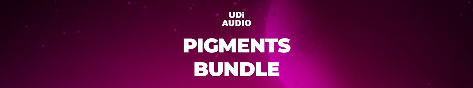 Udi Audio Pigments Bundle Website Header
