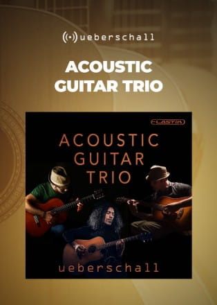 Ueberschall Acoustic Guitar Trio Website Poster
