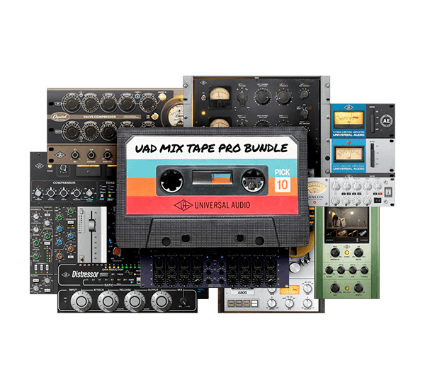 Universal Audio Mix Tape Pro Bundle Website Box Shot