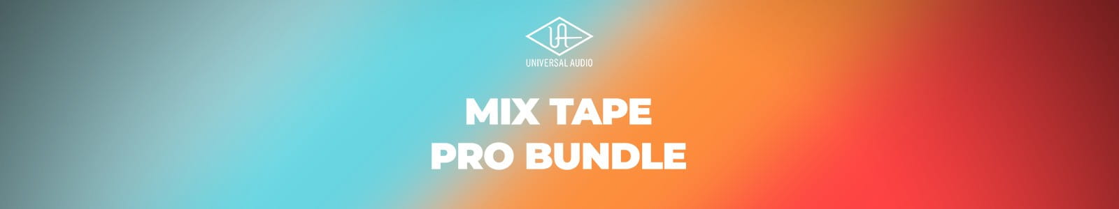 Universal Audio Mix Tape Pro Bundle Website Header