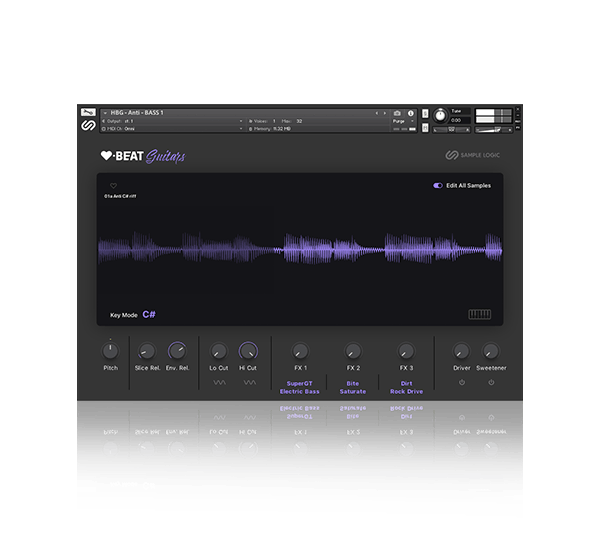 Sample Logic Heartbeat Guitars box shot