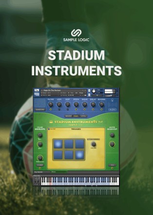 Sample Logic Stadium Instruments poster
