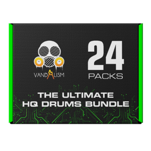 Vandalism Sounds The Ultimate HQ Drums Bundle Website Box Shot