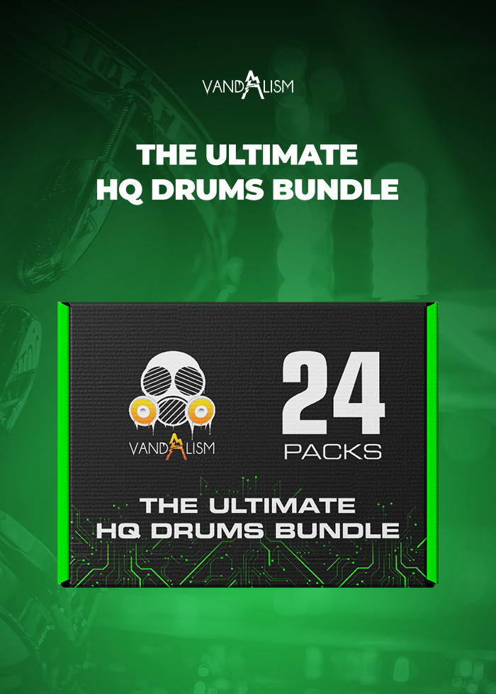 Vandalism Sounds The Ultimate HQ Drums Bundle Website Poster