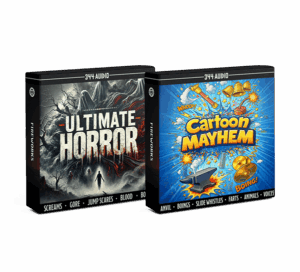 SFX Cartoon & Horror FX Website Box Shot