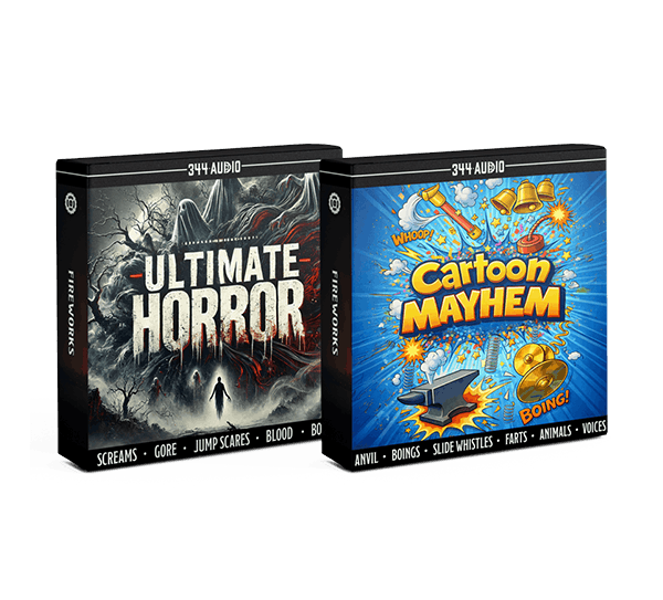 SFX Cartoon & Horror FX Website Box Shot