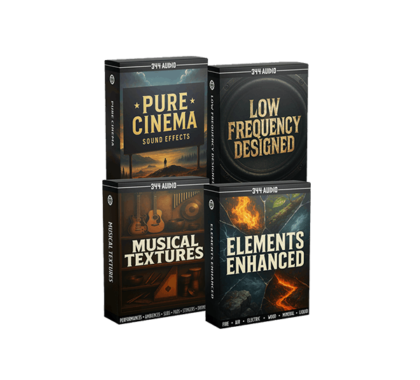 SFX Cinematic Sounds Bundle Website Box Shot