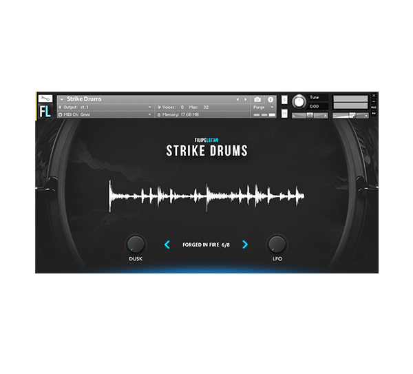 Filipe Leitao Strike Drums Website Box Shot