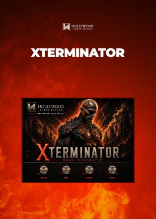 Hollywood Audio Design Xterminator Website Poster
