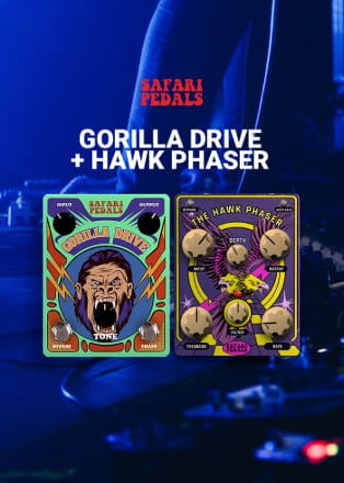 Safari Pedals Gorilla Drive+Hawk Phaser poster